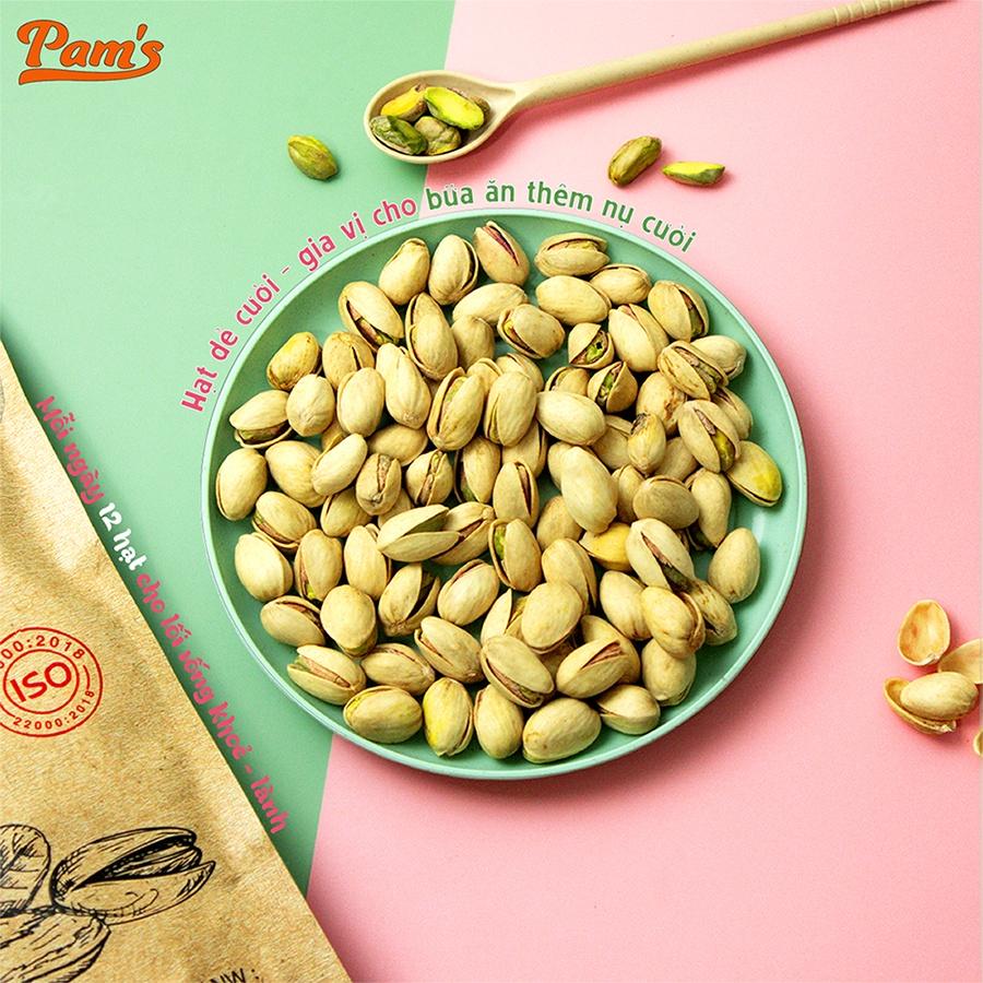 Hạt Dẻ Cười Nhập Khẩu Mỹ Pams Hạt Dẻ Cao Cấp Không Tẩy Trắng, Béo Bùi, Không Mềm Yểu Hạt