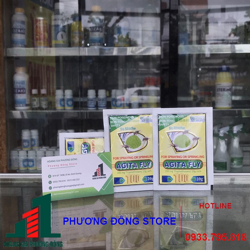 Thuốc diệt ruồi dạng bả Agita fly 100_ 20g