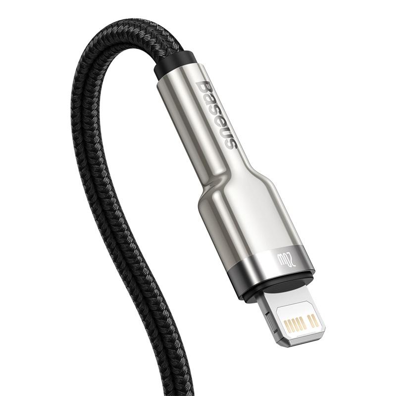 Cáp sạc nhanh và truyền data Baseus Cafule Metal 20W Type C to 12/13