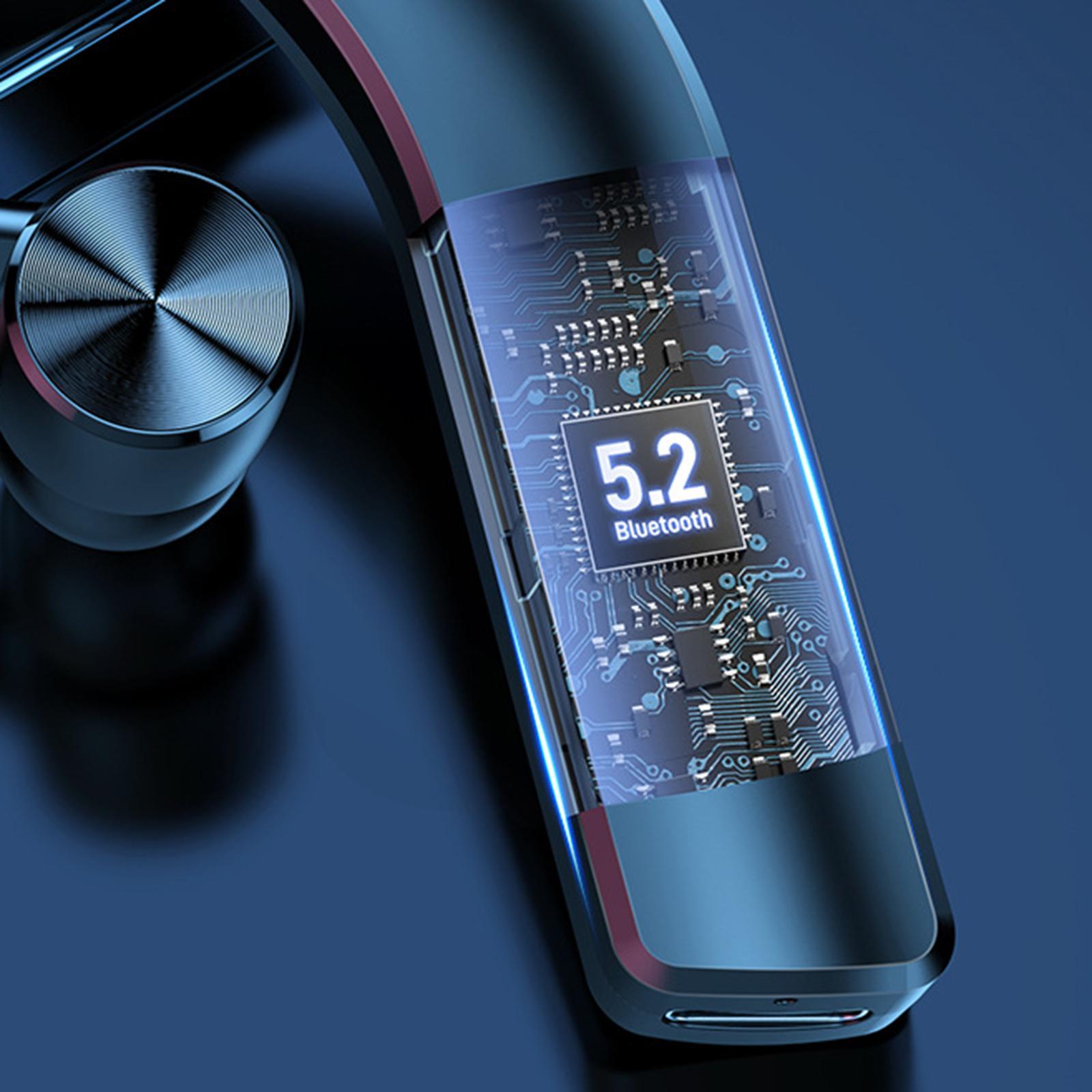 Bluetooth Headset Ear Hook Noise Cancelling for Business Smartphones