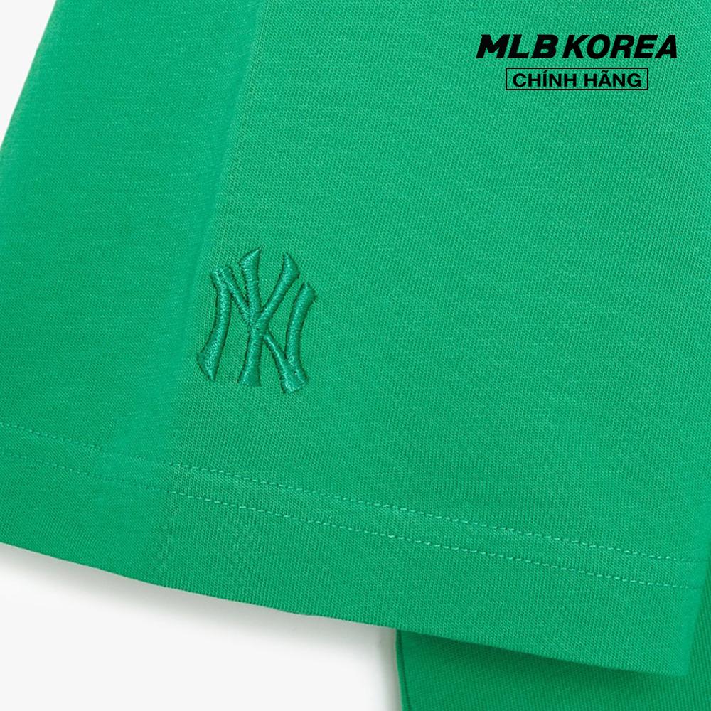 MLB - Áo thun unisex cổ tròn tay ngắn Smile Face Graphic Overfit 3ATSJ0233