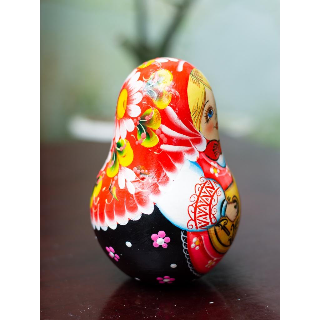 LẬT ĐẬT NGA "CÔ GÁI CHƠI ĐÀN BALALAIKA" 16CM QUÀ LƯU NIỆM NGA CỰC ĐẸP VÀ ĐỘC ĐÁO GIÁ TỐT NHẤT