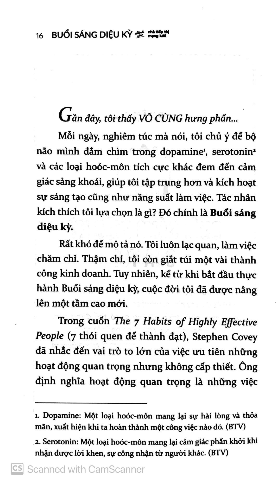 Sách Buổi Sáng Diệu Kỳ Dành Cho Nhà Tiếp Thị Mạng Lưới