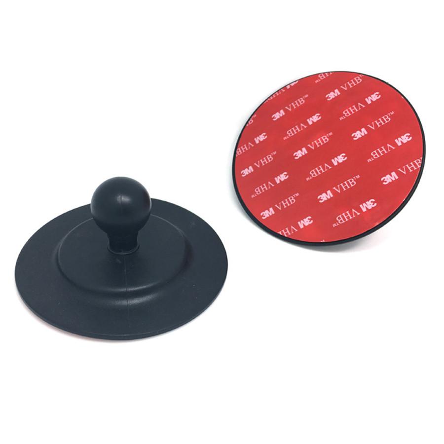 Jadkinsta 1 inch bóng cao su gắn bảng điều khiển xe hút bằng nhãn dán băng dính cho gpro gps gps