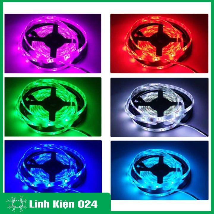 Combo Led dây đổi màu RGB 5050 kèm bộ điều khiển và nguồn