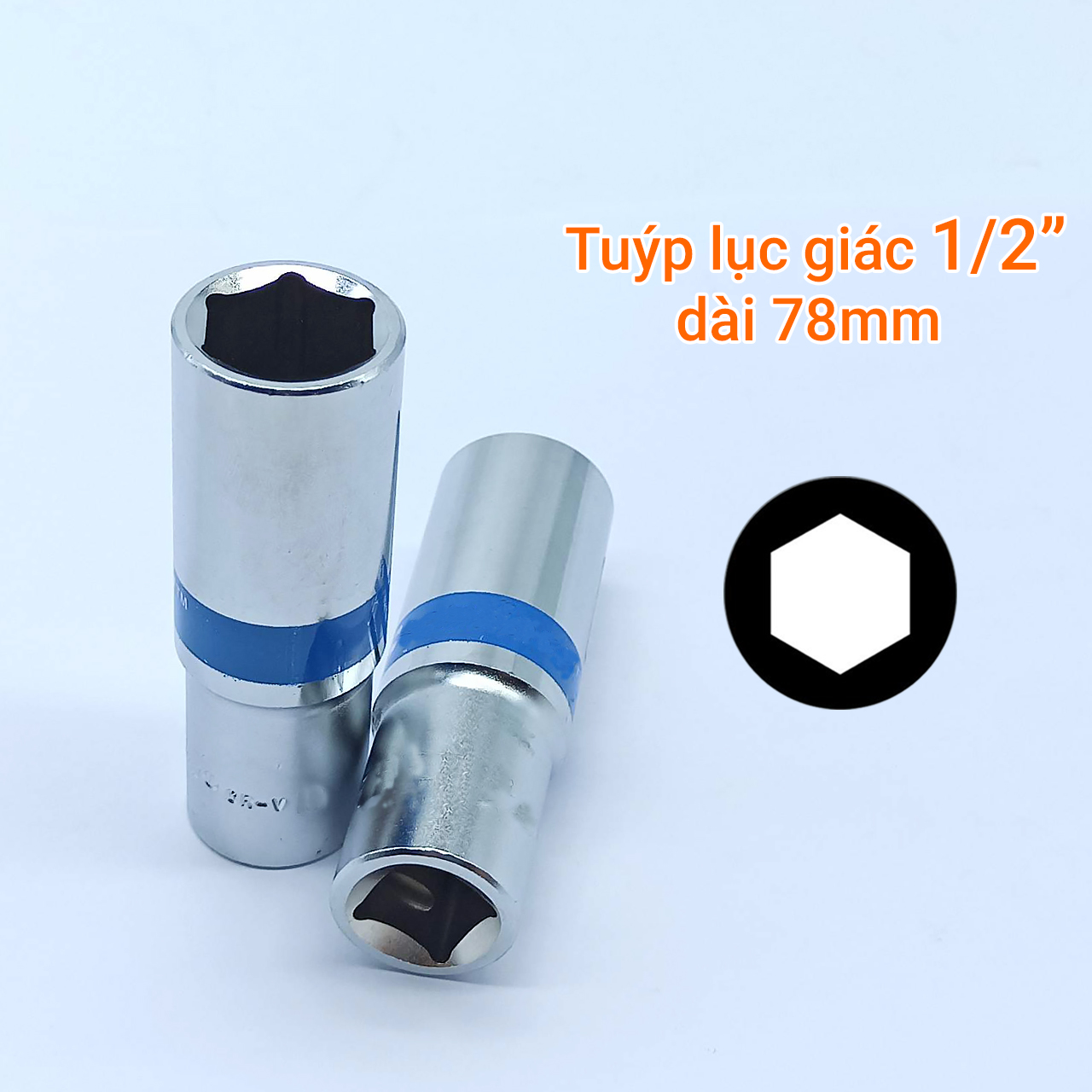 Tuýp lục giác 1/2 inch dài 7