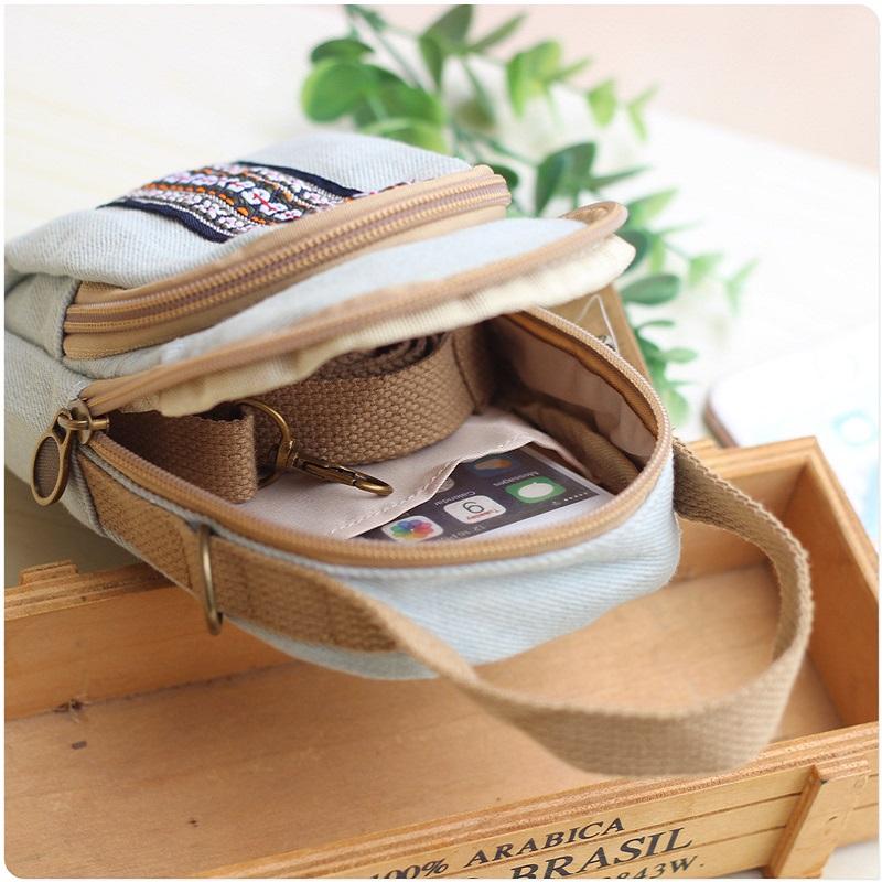 Vải Hoạt Hình Totoro Nữ Mini Tote Túi Xách Tay Nữ Đeo Vai Đeo Chéo Túi Đựng Tiền Điện Thoại Nữ Túi Bolso Bolsa Dành Cho Bé Gái