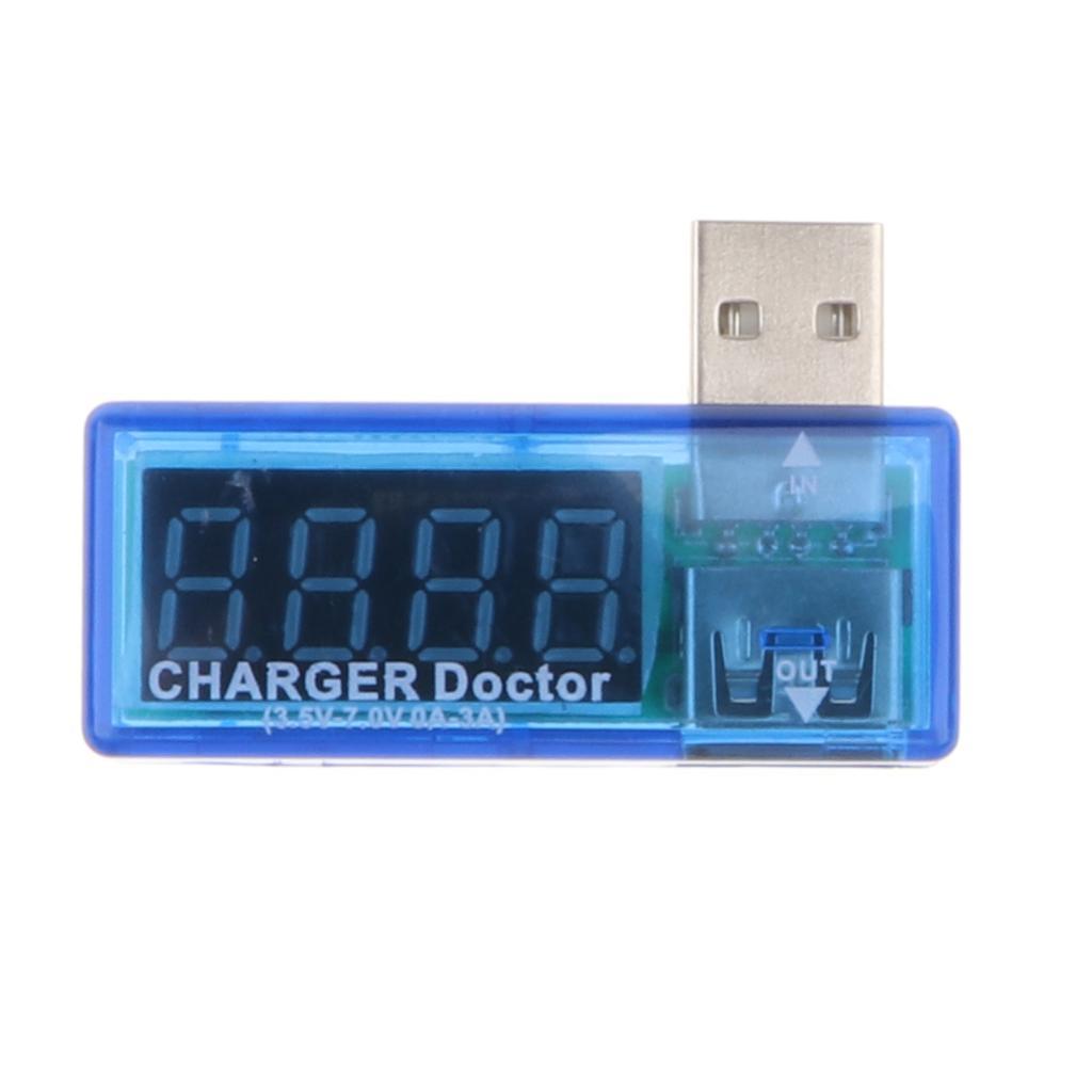 New LED LCD Digital USB Charger Doctor Voltage Current Meter Tester Detector
