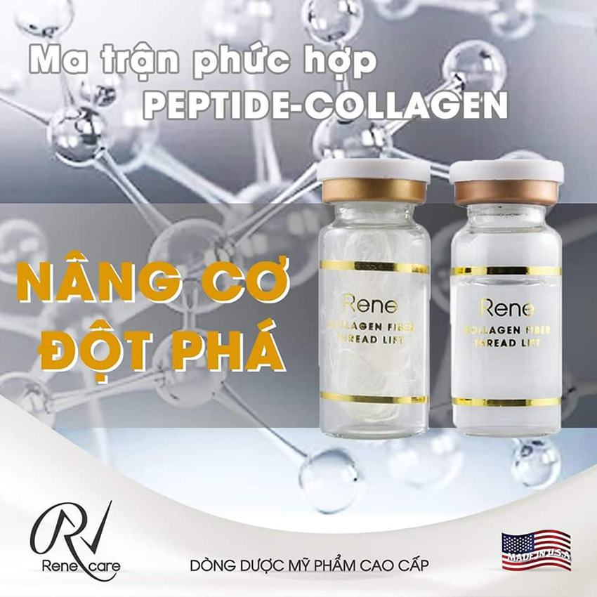Trẻ Hóa Nâng Cơ Da Tức Thì - Collagen Fiber Thread Lift