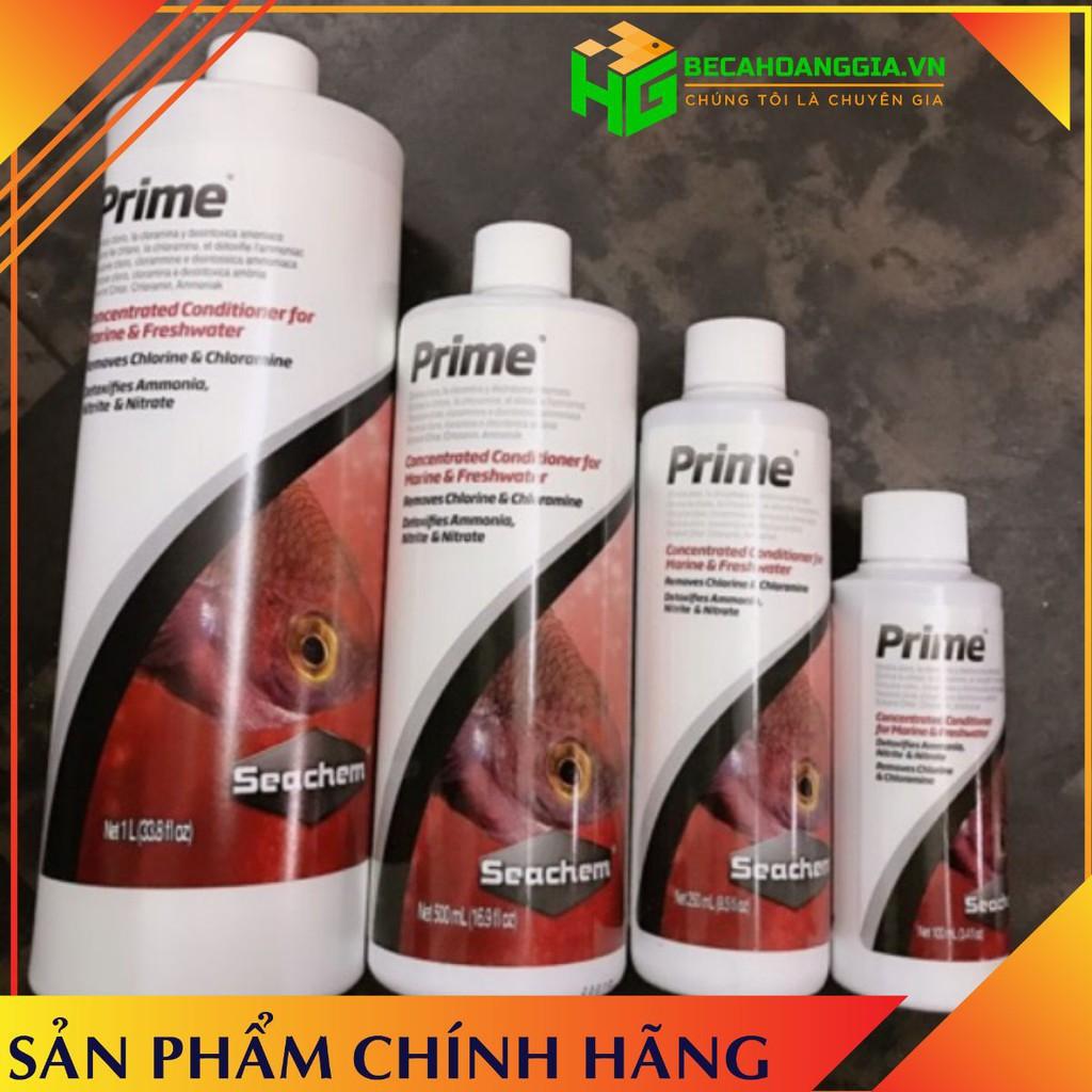 Seachem Prime - Dung dịch khử độc nước cho hồ cá cảnh.