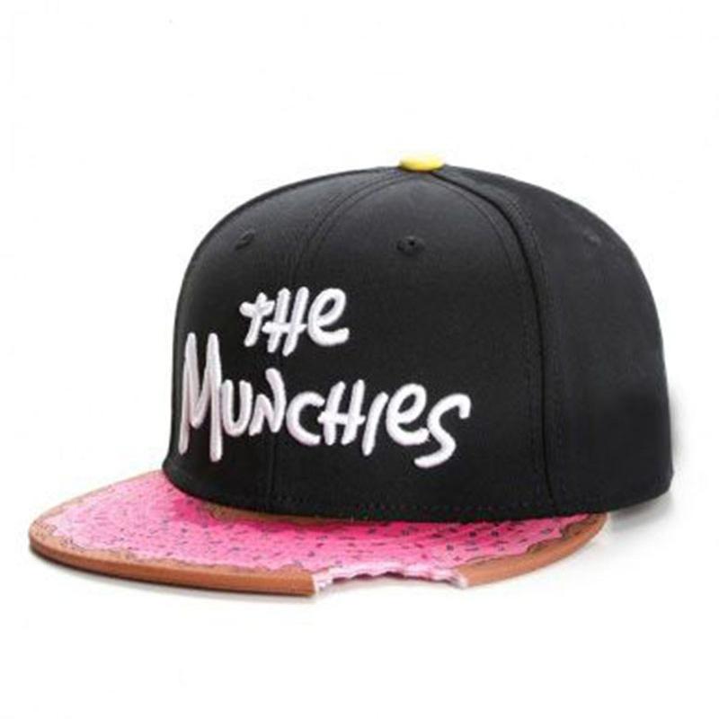 Snack cap men and women pink cap adult headdress hip hop streetwear casual sunscreen baseball cap