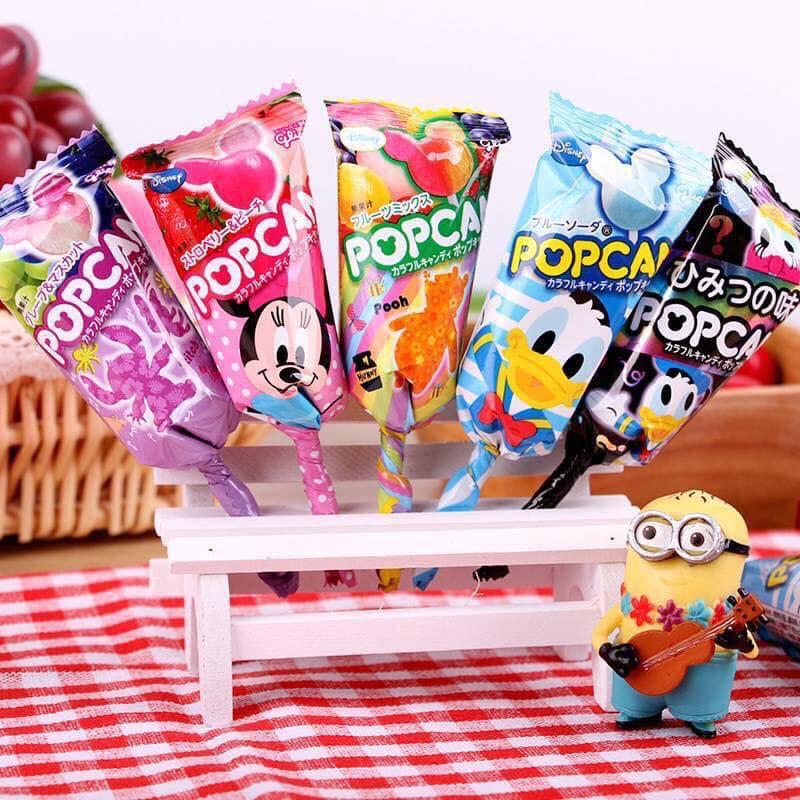 Kẹo mút Glico Popcan Mickey nội địa Nhật Bản