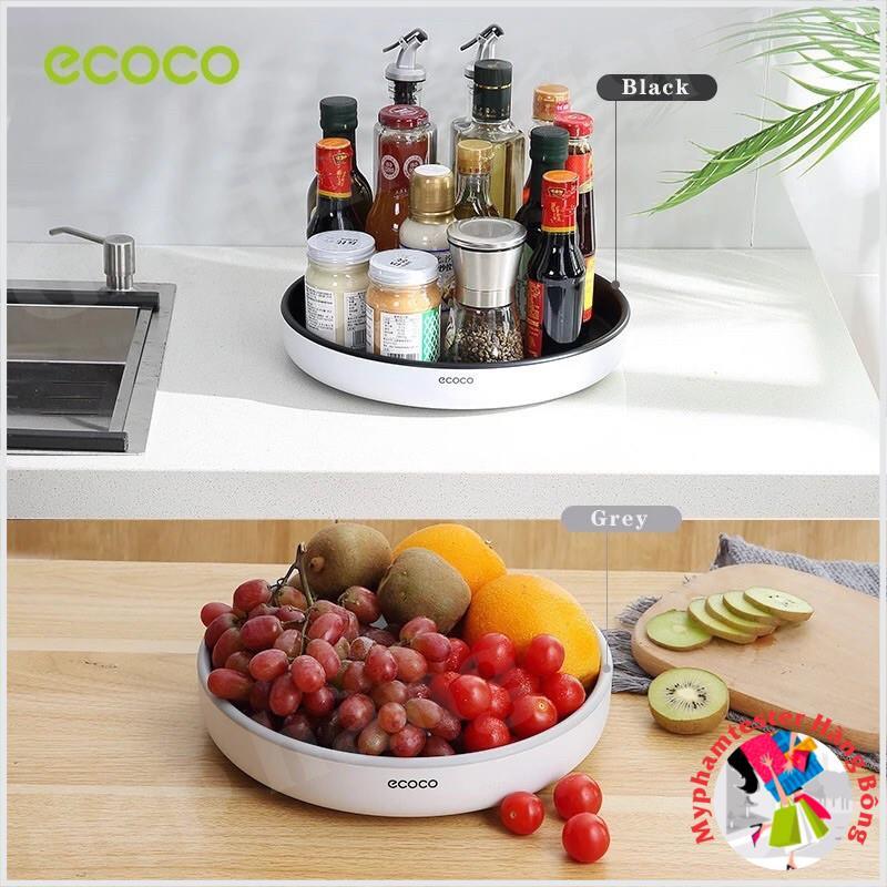(Ecoco SIÊU RẺ) Khay xoay tròn 360 độ Ecoco thông minh 2 size