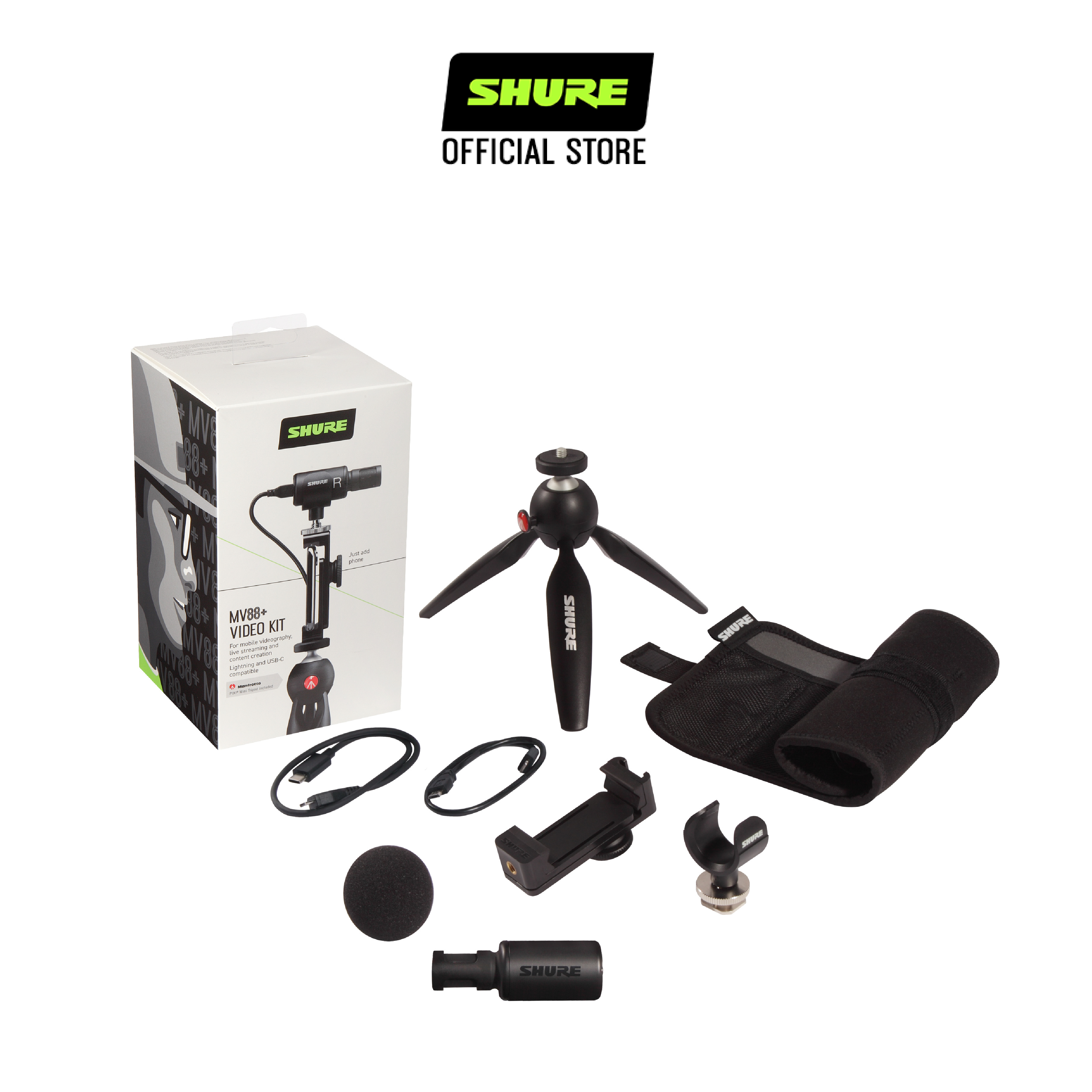 Shure MV88+ Video Kit - Hàng Chính Hãng