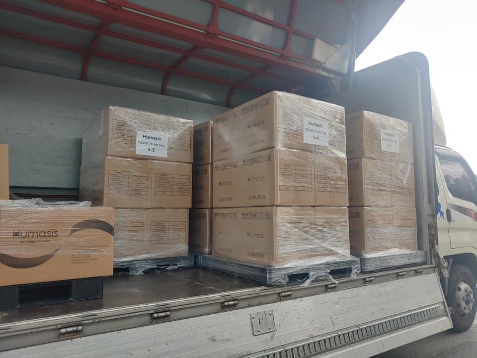 Kit Test Covid 19 Tại Nhà Humasis Hàn Quốc - 1 hộp