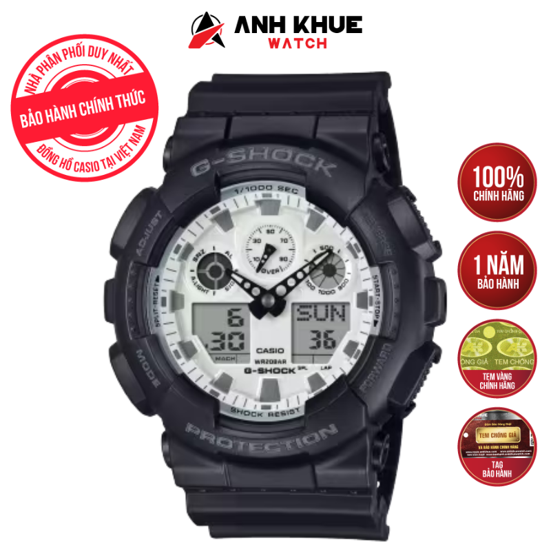Đồng hồ Casio G-SHOCK GA-100WD-1ADR Chính Hãng