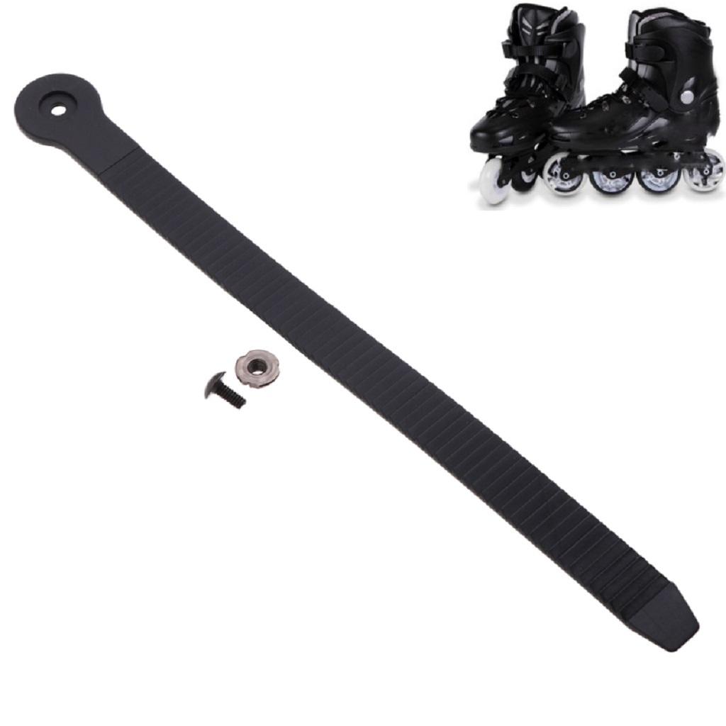 6xPU Replacement Ice Inline Roller Skate Shoes Strap Buckle with Screw Nut