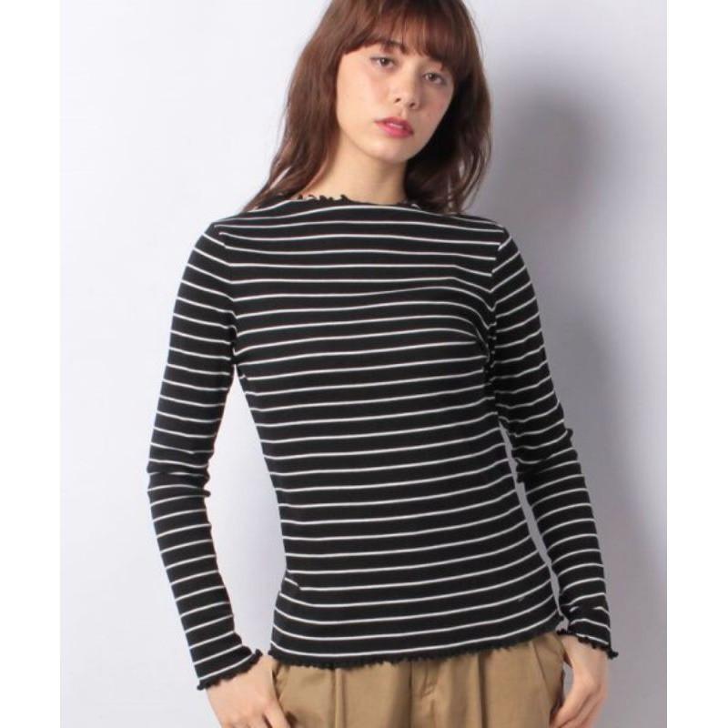 Áo thun gân cuốn bèo chất vải mát