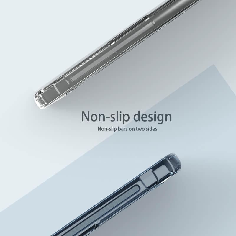 Ốp lưng silicon trong suốt cho Samsung Galaxy S22 Plus hiệu Nillkin Nature Pro mỏng 0.6mm - hàng nhập khẩu