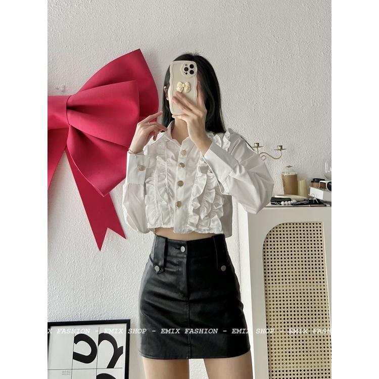 16 cách phối đồ với áo sơ mi croptop cực thời thượng  XinhXinhvn