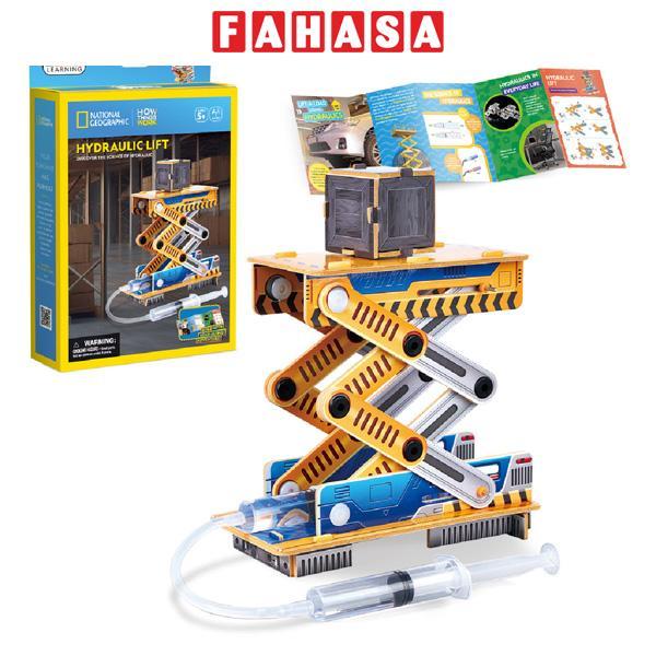 Đồ Chơi Giáo Dục STEAM - Thang Nâng Thủy Lực Tự Chế Nat Geo - National Geographic DS1114h