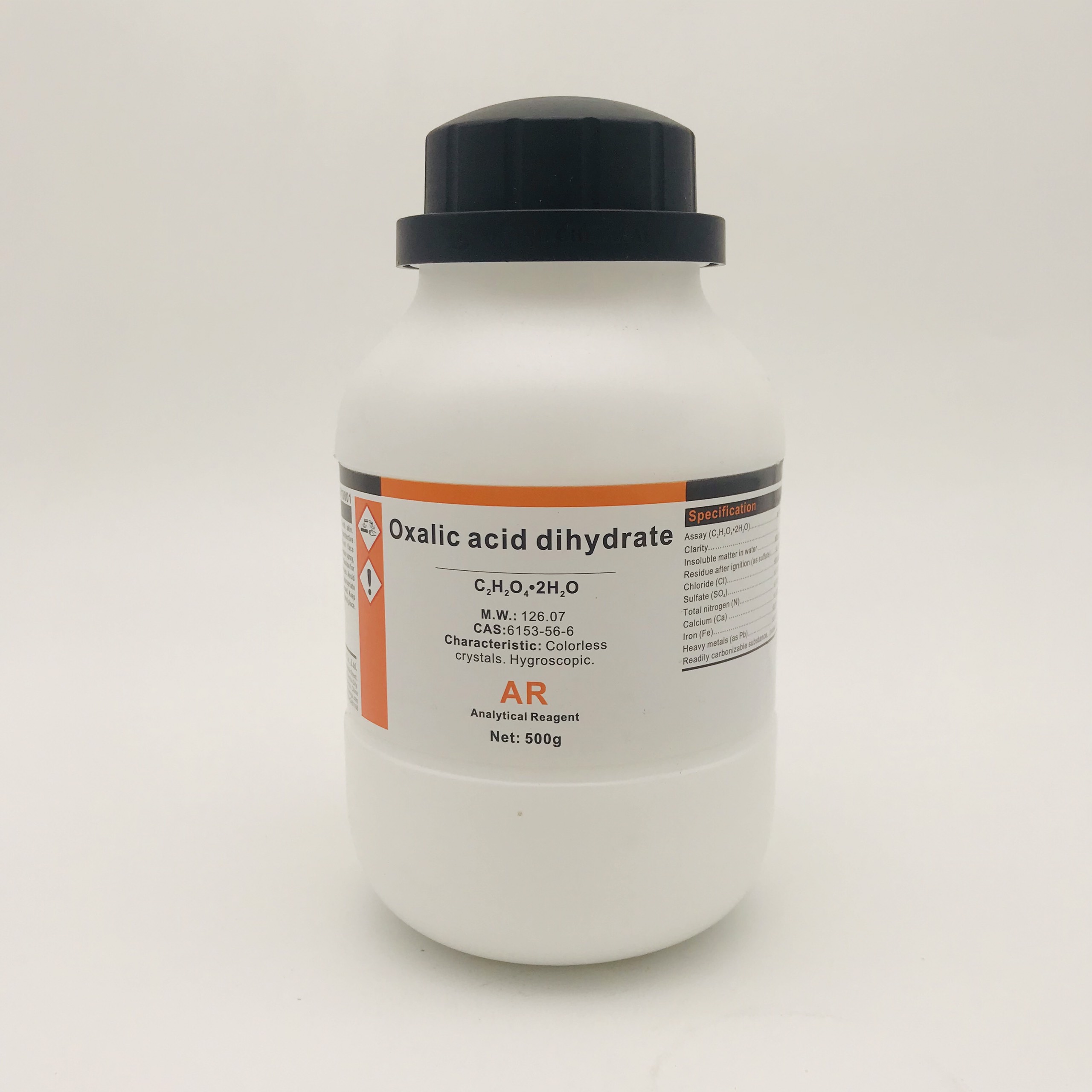 Hóa chất Oxalic Acid dihydrate(Chai 500g, AR, Xilong, Cas 6153-56-6)