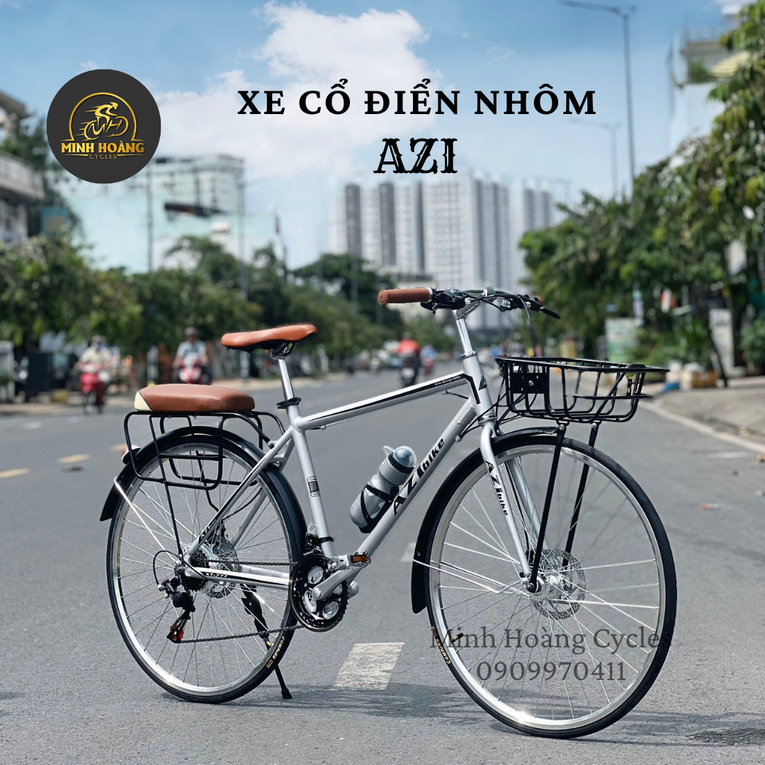 XE ĐẠP CỔ ĐIỂN AZI NHÔM FUHACHI