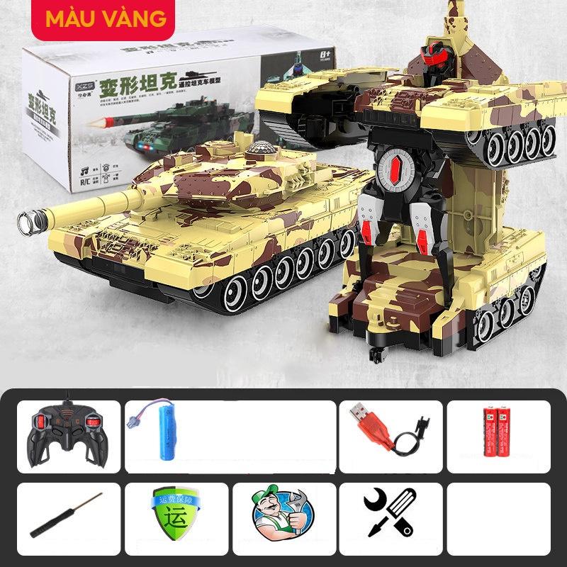 Xe Tăng Điều Khiển Bến Hình Robot Sogao Nhựa Abs Đăc Sắc Cho Bé
