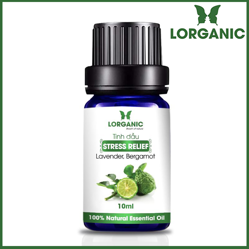 Combo Tinh Dầu Hợp Hương Lorganic: Tress Relife Thư Giãn + Sensual Gợi Cảm (10ml / Chai)