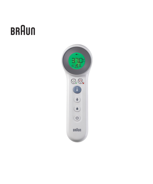 Nhiệt Kế Hồng Ngoại Đo Trán Braun BNT400WE Chuyên Biệt Cho Từng Độ Tuổi