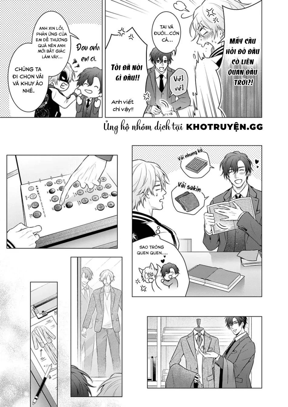 hãy để anh chạm vào cái đuôi hư hỏng này nhé chapter 3 9