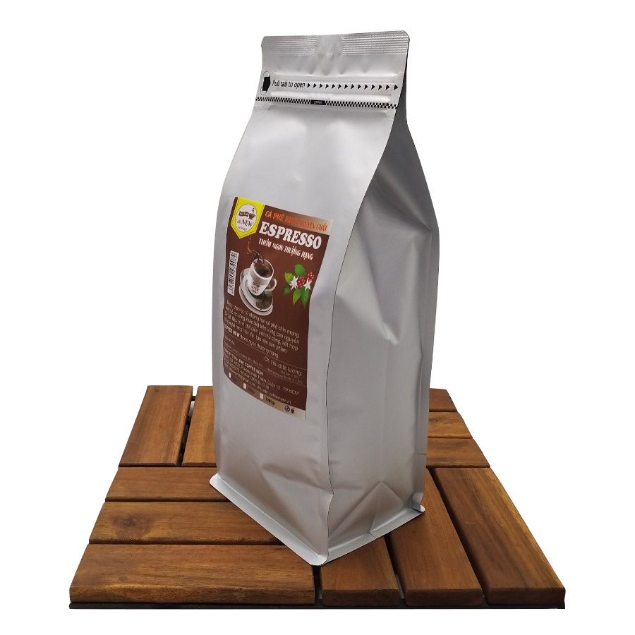 Cà Phê ESPRESSO - Rang Mộc Nguyên Chất (Gói 1000gr) - Dạng Xay Pha Phin - Coffee New
