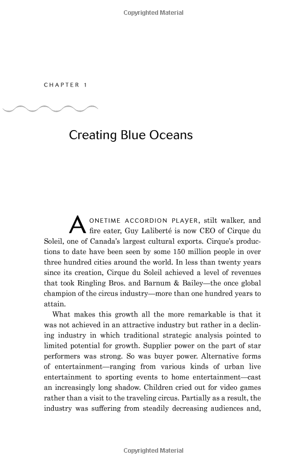 Blue Ocean Strategy, Expanded Edition