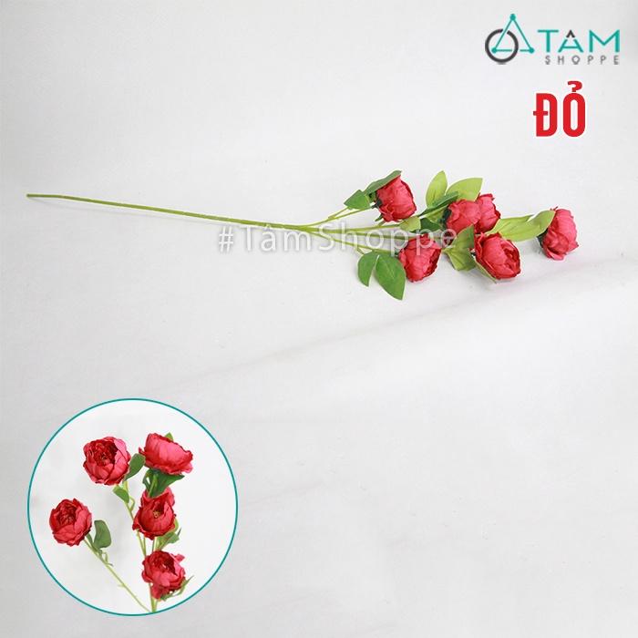 Cành hoa hồng Sapa giả cao cấp CHG-130