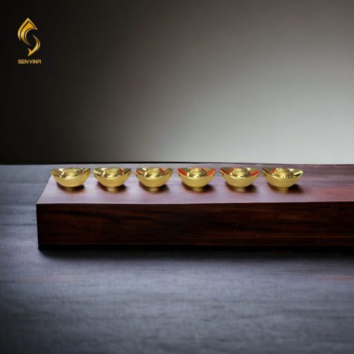 Thỏi vàng CHIÊU TÀI TIẾN BẢO - Quà tặng Mạ vàng Gold 24K - Nhân dịp Khai Trương - Tân Gia Sang Trọng