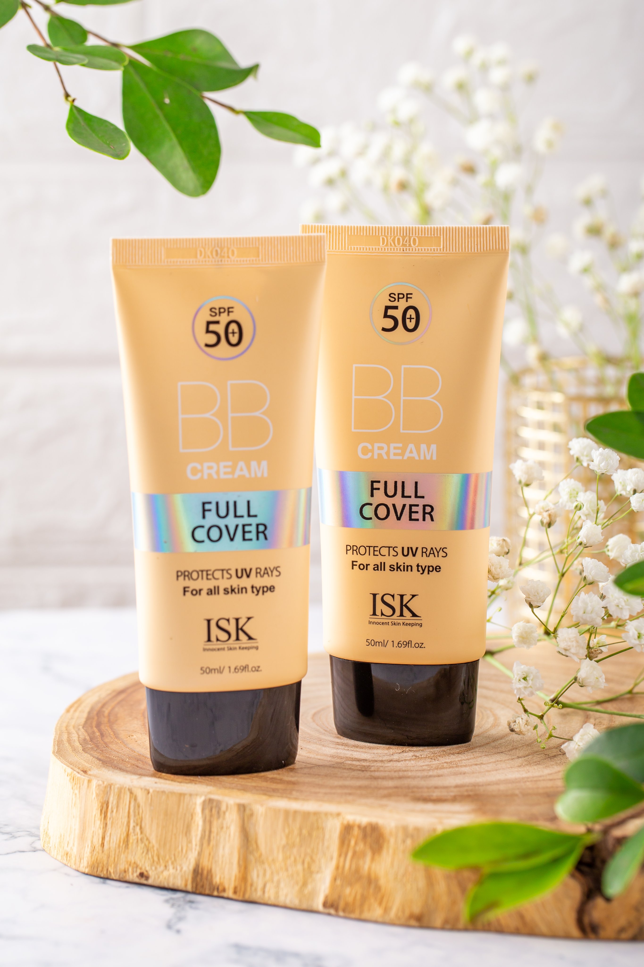 BB ISK che khuyết điểm  Kiềm dầu lâu trôi chống nắng SPF50+ (50ml)