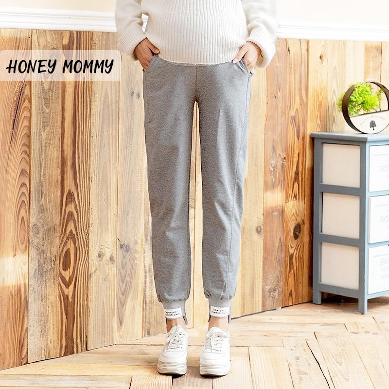 Quần Bầu Bomber Dài Bo Ống Chân Đủ Size 40 - 85kg HX4601 Honey Mommy