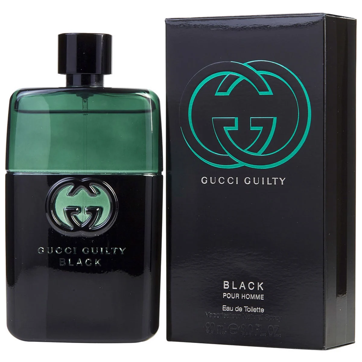 NƯỚC HOA NAM GUCCI GUILTY BLACK POUR HOMME EAU DE TOILETTE 90ML