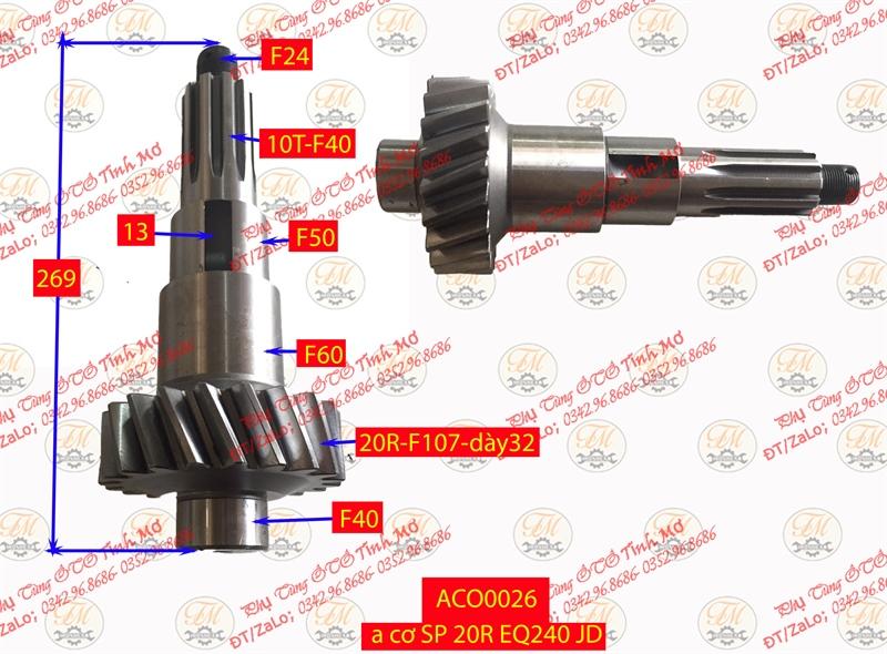 A cơ SP 20R EQ240 JD
