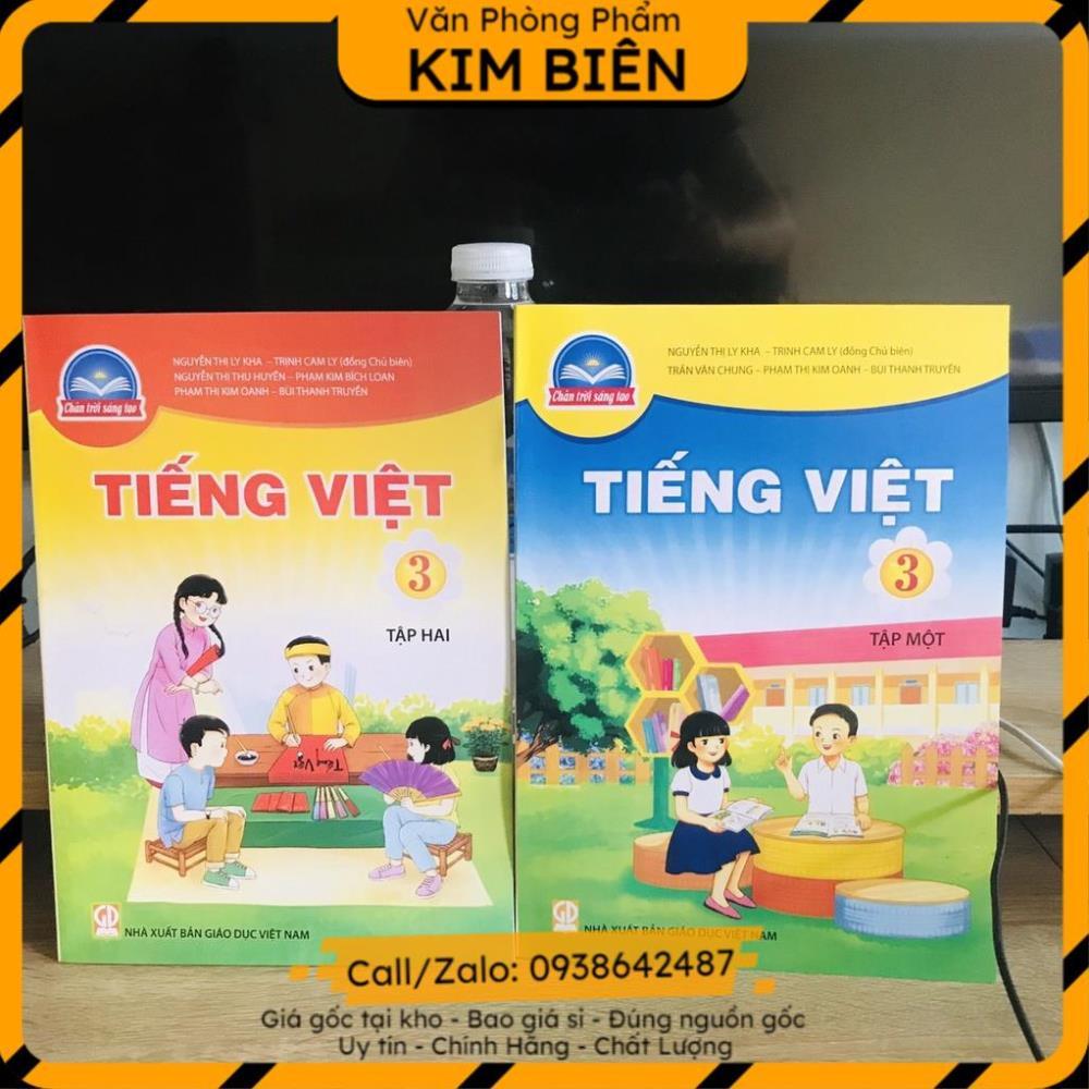 COMBO Bìa bao, tiếng việt+vbt lớp 3 theo chân trời sáng tạo