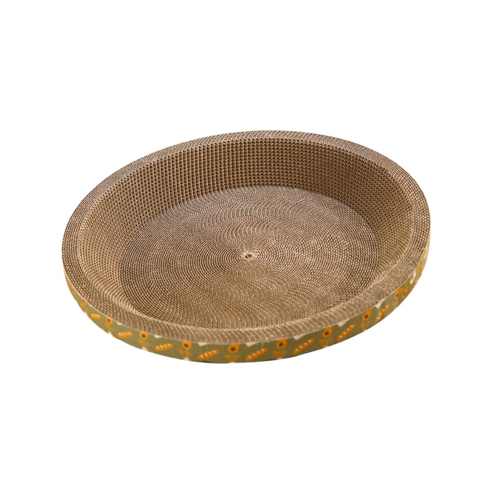 Round Cat Scratching Board Sofa Pet Supplies Cat Scratcher for Grinding Claw