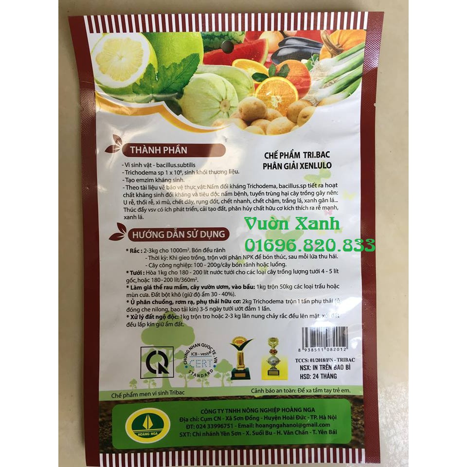 Nấm mem ủ Trichoderma ĐẶC BIỆT 1kg