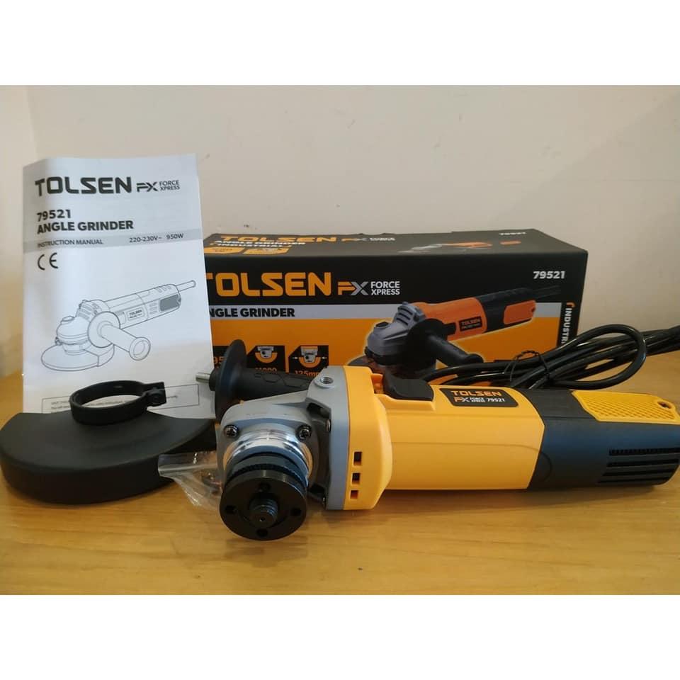 MÁY MÀI GÓC 125MM 950W TOLSEN 88580 - HÀNG CHÍNH HÃNG