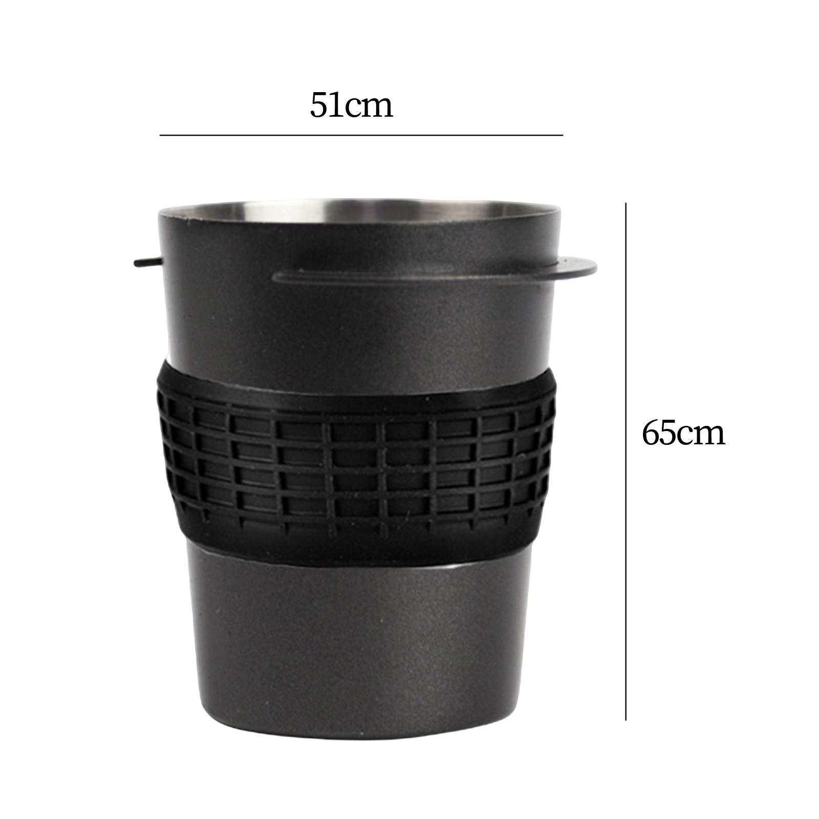 Stainless Steel Espresso Dosing Cup Coffee Powder Feeder Part for 51mm Portafilter