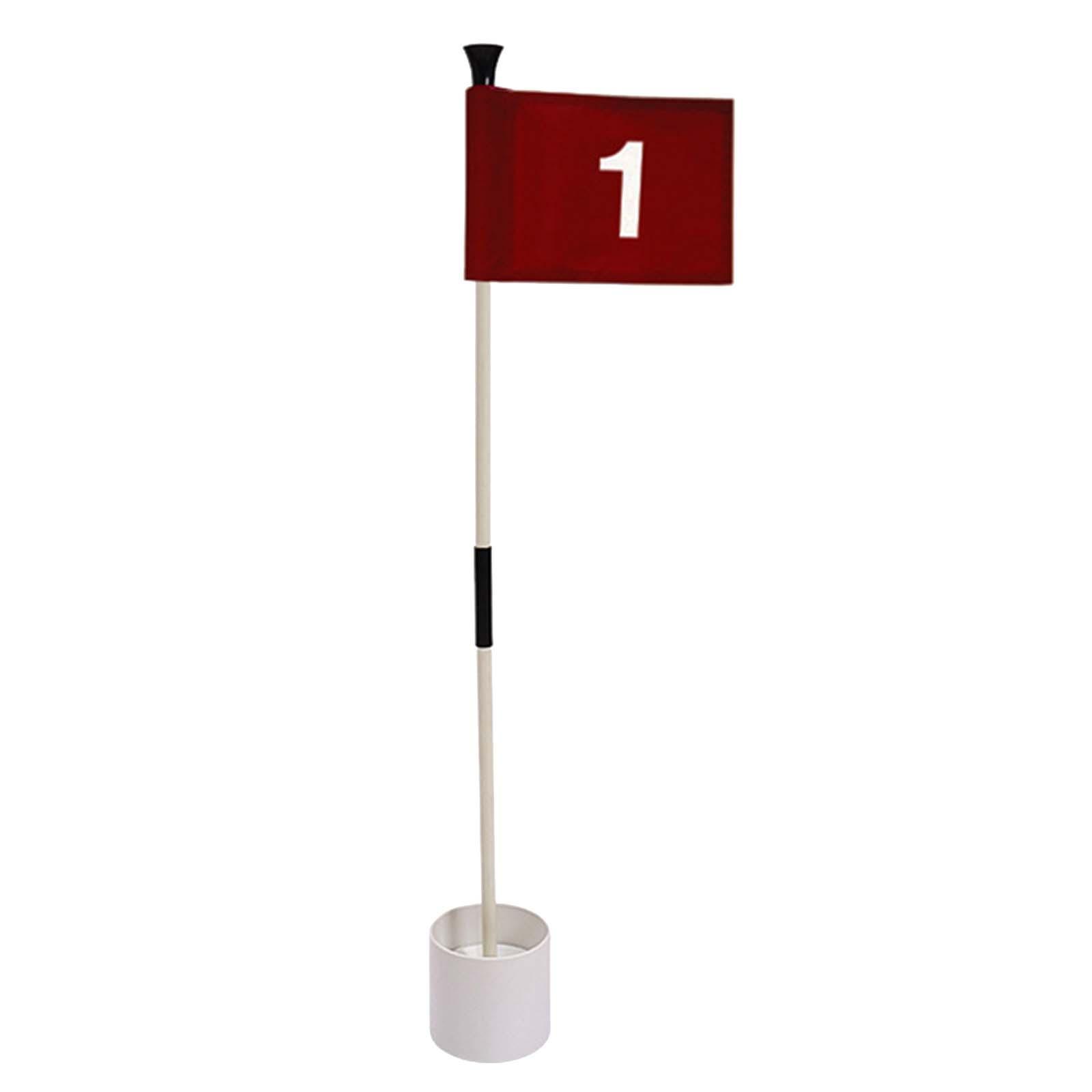 Golf Putting Green Flag and Practice Backyard Gifts Home Golf Flags
