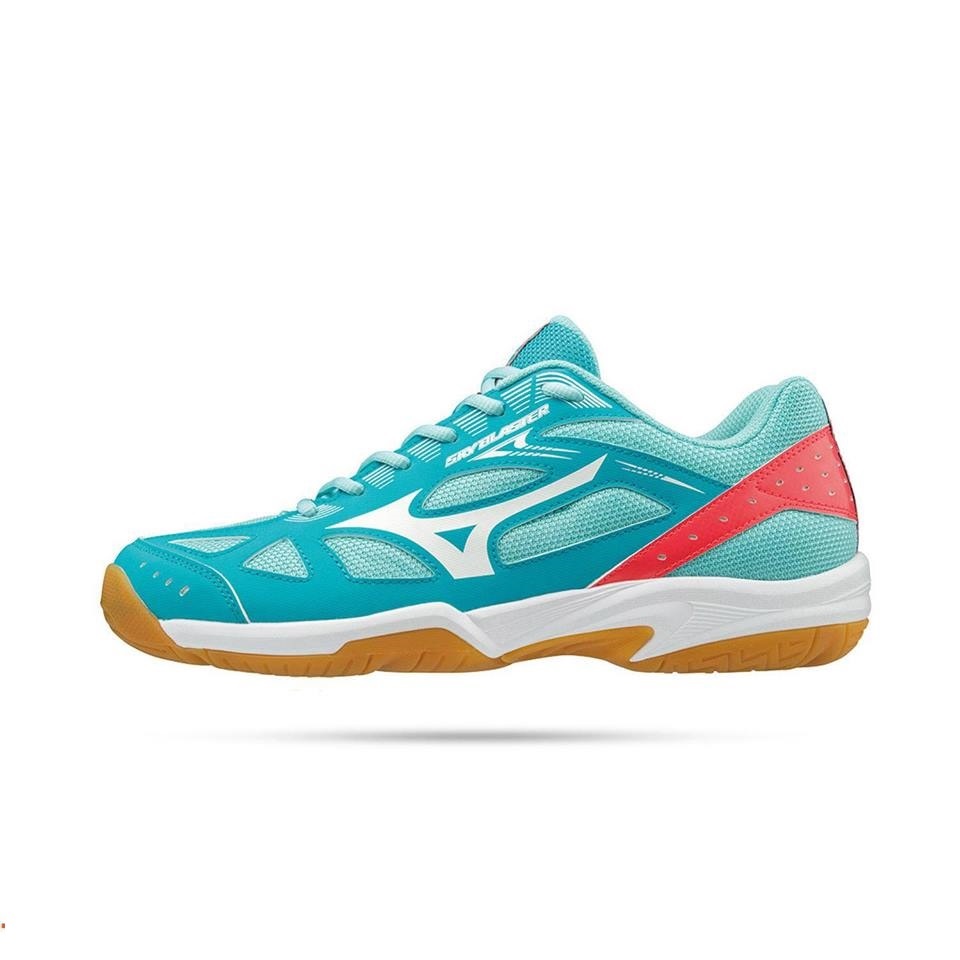 Giày bóng chuyền, giày cầu lông Mizuno 71GA194525 mẫu mới dành cho nam đủ size màu xanh pastel