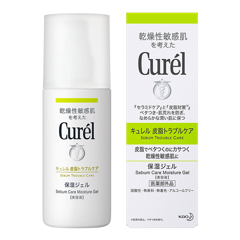 Gel Dưỡng Da Dành Cho Da Dầu Curel Sebum Trouble Care Sebum Care Moisture Gel