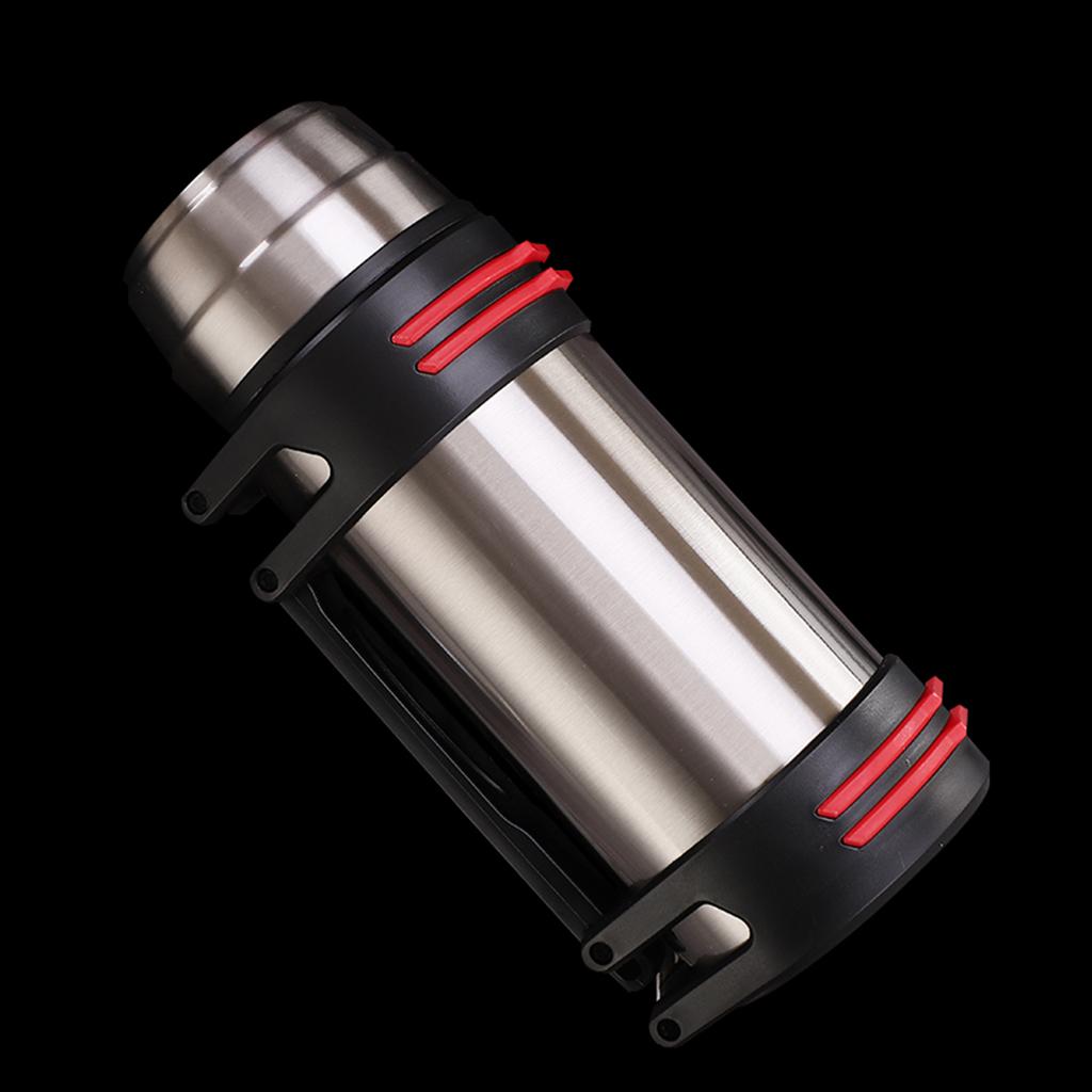 Stainless Steel Vacuum Flask Screw-on Bottles for Camping Travel 1200ml