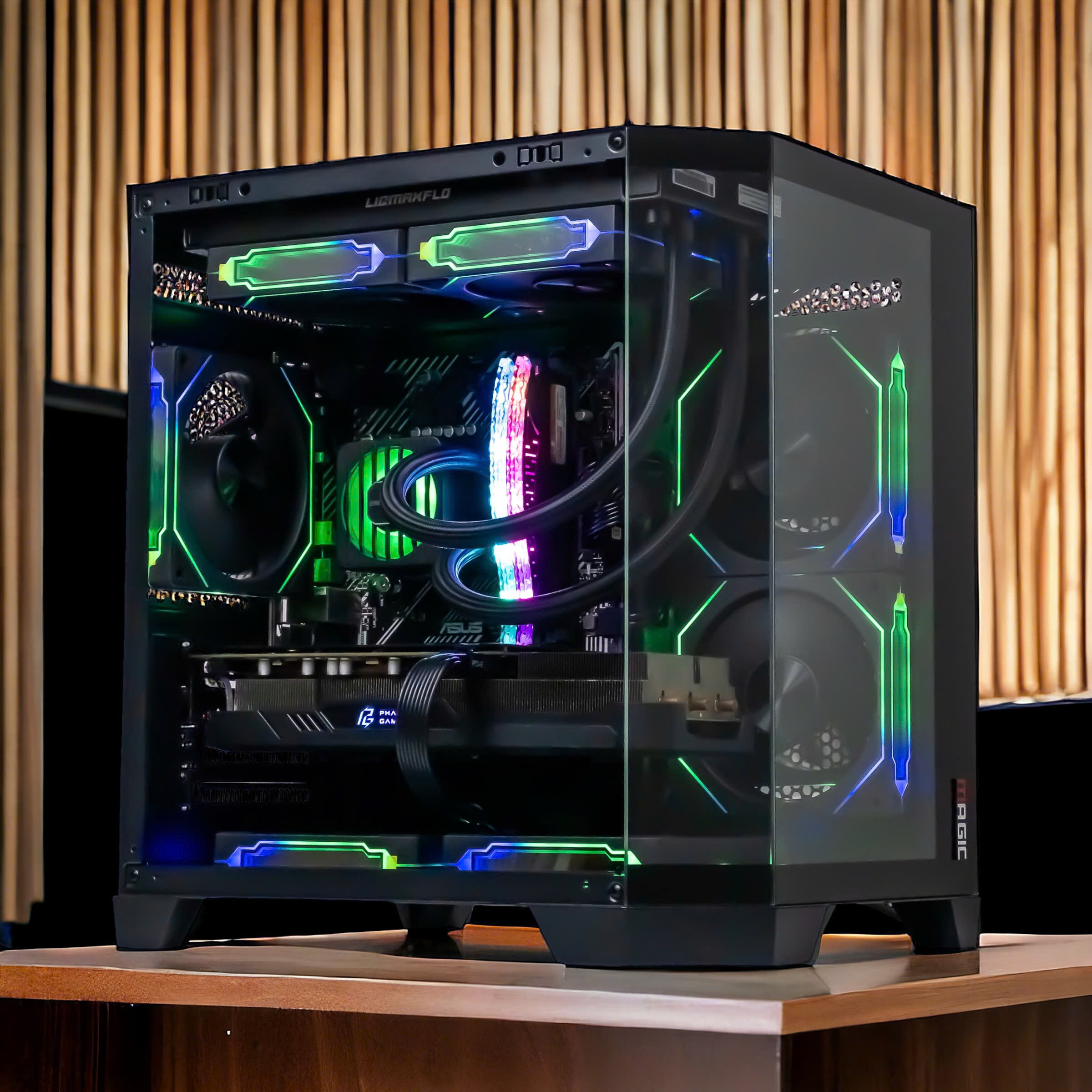 CASE MAGIC CUBI-M(M-ATX) - Hàng chính hãng