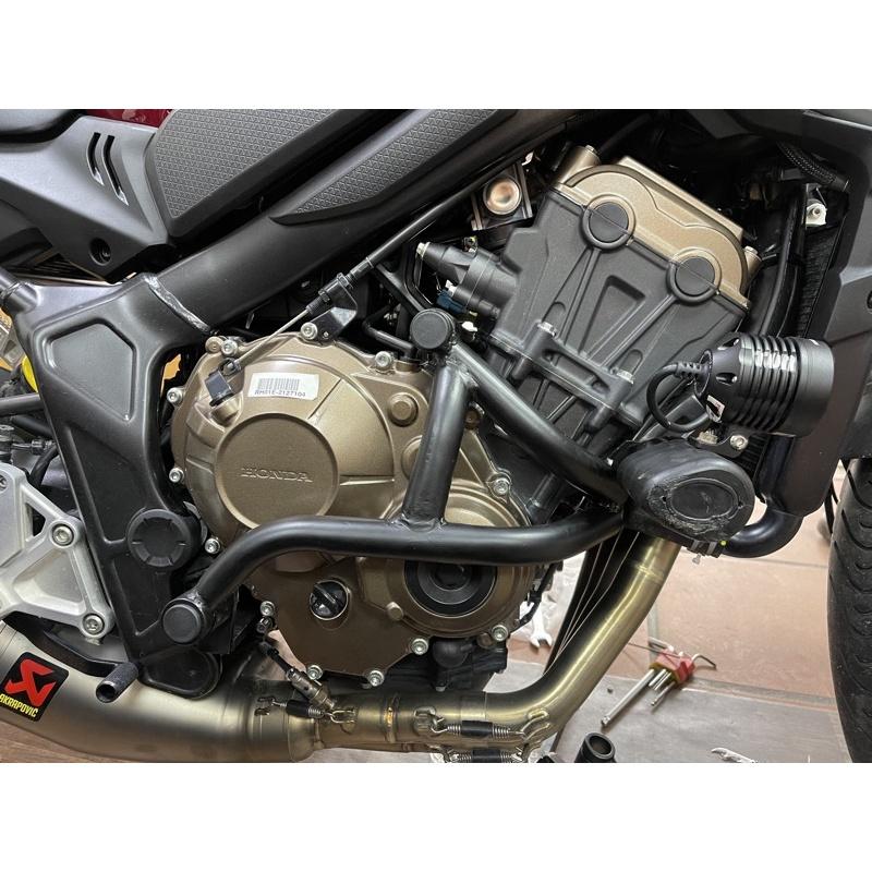Khung chống đổ đa điểm CB650r kèm gù giảm chấn